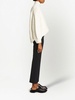 Bi-Stretch Crepe Flared Pants