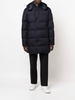 quilted down parka coat