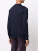 crew-neck fine-knit jumper