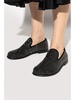 crystal-embellished loafers