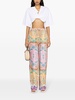 graphic-print palazzo pants