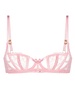 Pink Rozlyn Balconette Underwired Bra