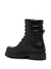 Visetos leather lace-up boots