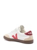 Volley panelled leather sneakers