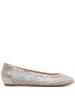 Gilda crystal-embellished ballerina shoes