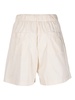 striped organic cotton shorts