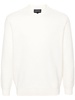 crew-neck virgin wool jumper