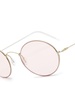 round-frame tinted sunglasses