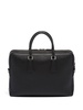 Saffiano leather briefcase