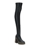 platform thigh-high boots