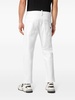 logo-embroidered straight-leg trousers