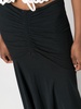 Nadira ruched maxi skirt