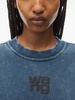 Alexander Wang Essential Terry Crew Sweatshirt Clothing