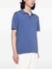 fine-knit polo shirt