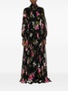 Cavendish voile maxi dress