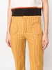 Yoshitomo stripe-print trousers