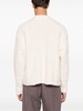 crew-neck chunky-knit jumper