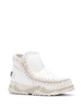 eskimo whipstitch high-top sneakers