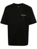 logo-embroidered T-shirt