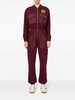 logo-embroidered cargo jumpsuit 