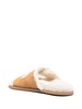 shearling-lined sandals