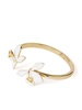 Ginger Flower open-cuff bracelet