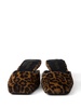 35mm leopard-print mules