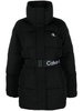 belted puffer jacket