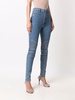 Iconic high waist biker jeans 