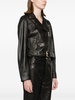 leather biker jacket