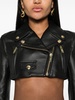 leather biker jacket