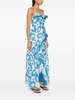 floral ruffled maxi dress