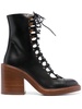 lace-up 100mm boots