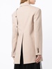 asymmetrical button blazer