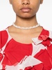 Daisy faux-pearl necklace