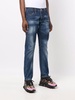 Iconic Plein Milano cut jeans