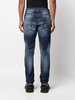 Premium Hexagon low-rise slim-cut jeans