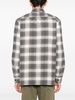 plaid-check flannel shirt