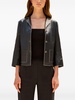 Layton leather blazer