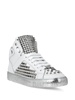 stud-detail leather sneakers 