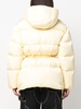 side-stripe puffer jacket