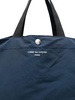 logo-print tote bag