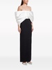 Filippa off-shoulder gown