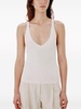 ribbed-knit tank top