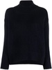 ribbed-knit cashmere jumper