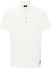 Fendi Pique Polo Shirt With Embossed Ff Logo Clothing