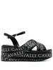 70mm logo-print wedge sandals