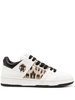 jaguar-print mirror-snake sneakers