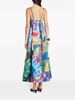 Tropical Scenario cotton maxi dress