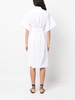 short-sleeve cotton shirt dress